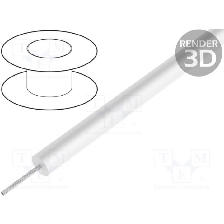 Провод UL AWM 3239 многопров Cu ALPHA WIRE 392245 WH005 (392245-WH005)