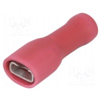 Наконечник плоский 4,8мм JST FLVDDF1.25-187A-8 198526-00