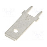 Наконечник плоский 6,4мм KEYSTONE 1289