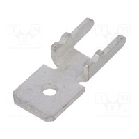 Наконечник плоский 6,4мм KEYSTONE 4902
