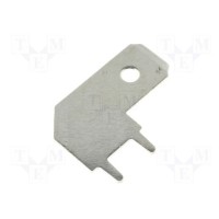 Наконечник плоский 6,3мм NINIGI FS1573