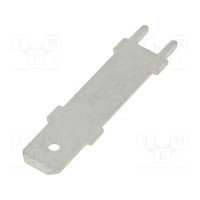 Наконечник плоский 6,4мм FIX&FASTEN PC250-11