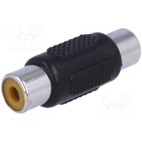 Соединитель гнездо rca,с обеих сторон   