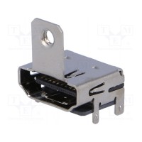 Разъем hdmi гнездо ADAM TECH HDMI-S-RA6-SMT-MF-15