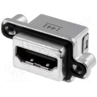 Разъем hdmi гнездо AMPHENOL MHDR-A111-30
