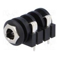 Гнездо jack 6,35мм AMPHENOL ACJM-IH