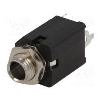 Гнездо jack 6,35мм AMPHENOL ACJM-MV-2