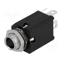 Гнездо jack 6,35мм AMPHENOL ACJM-MVS-2S