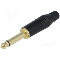 Вилка jack 6,35мм AMPHENOL ACPM-GB-AU