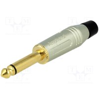 Вилка jack 6,35мм AMPHENOL ACPM-GN-AU