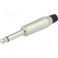 Вилка jack 6,35мм AMPHENOL ACPM-GN