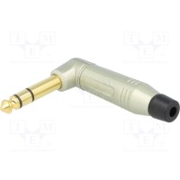 Вилка jack 6,35мм AMPHENOL ACPS-RN-AU