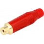 Вилка rca AMPHENOL ACJR-RED (ACJR-RED)
