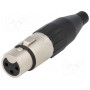 Вилка xlr AMPHENOL AC3F (AC3F)