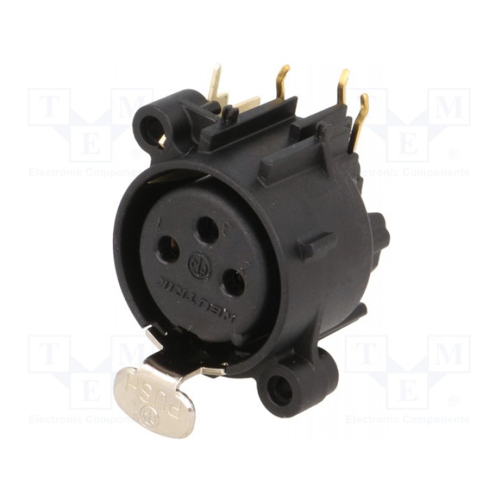 Гнездо xlr NEUTRIK NC3FAH2 (NTR-NC3FAH2)