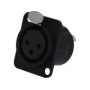 Гнездо xlr NEUTRIK NC3FD-L-B-1 (NTR-NC3FDLB1)