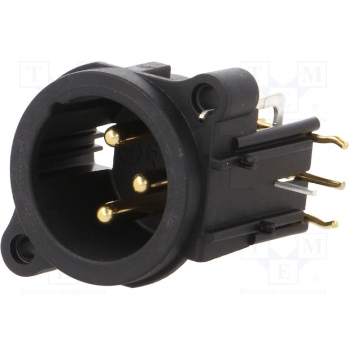 Гнездо xlr NEUTRIK NC3MAH (NTR-NC3MAH)