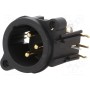 Гнездо xlr NEUTRIK NC3MAH (NTR-NC3MAH)