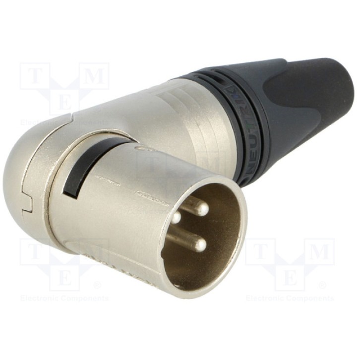 Вилка xlr NEUTRIK NC3MRX (NTR-NC3MRX)