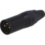 Вилка xlr NEUTRIK NC3MXX-B (NTR-NC3MXXB)