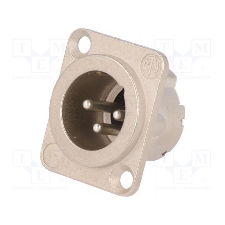 Гнездо xlr NEUTRIK NTR-NC3MD (NTR-NC3MD-LX)