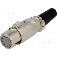 Вилка xlr NINIGI XLR-7G