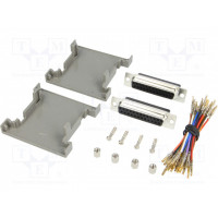 Переходник адаптер с обеих сторон,d-sub 25pin "мама"<span style=" b ackground rgb(23, 86, 163) ENCITECH 2111-0101-23