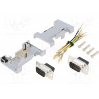 Переходник адаптер с обеих сторон,d-sub 9pin "папа"<span style=" b ackground rgb(23, 86, 163) ENCITECH 2111-0105-01