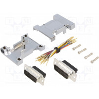 Переходник адаптер с обеих сторон,d-sub 15pin "папа"<span style=" b ackground rgb(23, 86, 163) ENCITECH 2111-0105-02