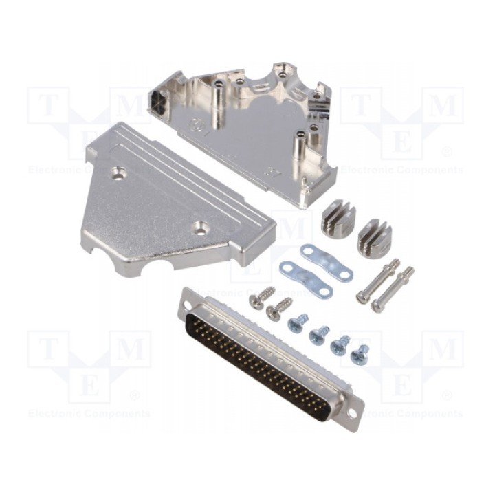 D-sub pin 62 ENCITECH 6355-0058-04 (TRI-M-37-HDP62-K)