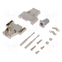Корпус для разъемов d-sub d-sub 15pin,d-sub hd 26pin CONNFLY DS1047-15M2L1