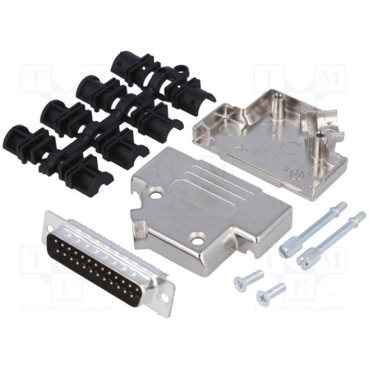 D-sub pin 25 MH CONNECTORS MHD45ZK25-DM25P-K (MHD45ZK25-DM25P-K)