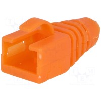 Корпус вилки rj45 цвет оранжевый<a title="encitech 6510-0102-09" onclick="_trackevent('rj45srb-ret-o','thumbnail','pip') ENCITECH 6510-0102-09