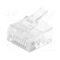 Вилка rj45 CONNFLY DS1123-02-P80T