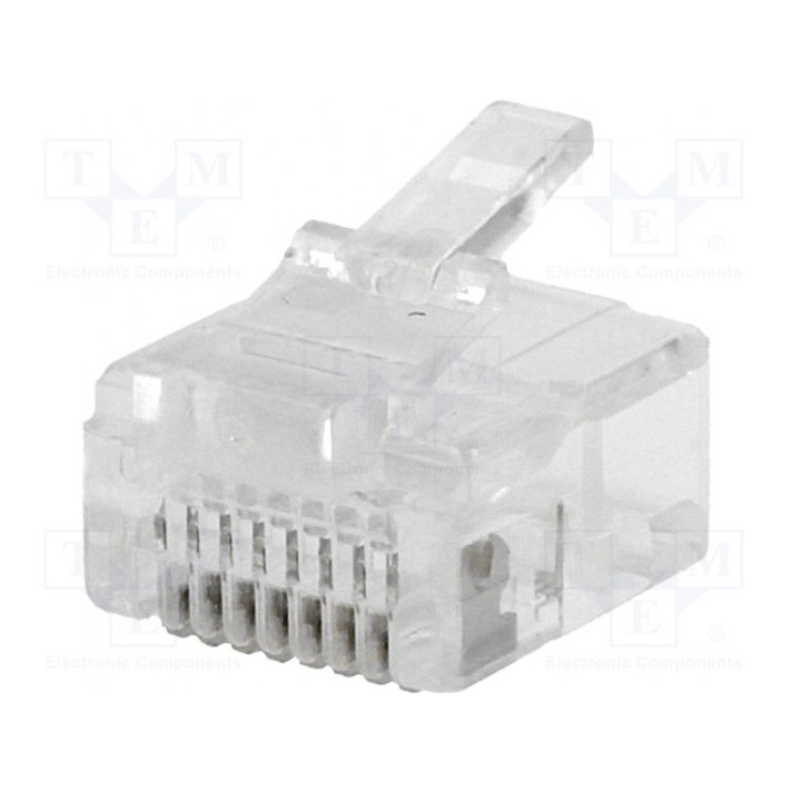 Вилка rj45 CONNFLY DS1123-03-P80T (RJ45WK-R)