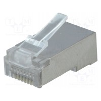 Вилка rj45 CONNFLY DS1123-15-P80TN