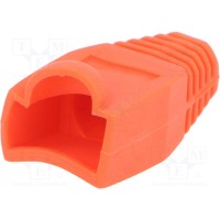 Корпус вилки rj45 6,5мм CONNFLY DS1124-03-PR 8P RED