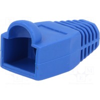 Корпус вилки rj45 6,5мм CONNFLY DS1124-03-PU 8P BLUE
