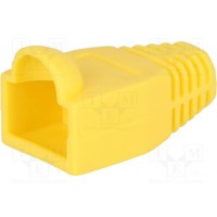Корпус вилки rj45 6,5мм CONNFLY DS1124-03-PY 8P YELLOW