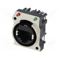 Гнездо rj45 AMPHENOL RJX8FB5HRGB