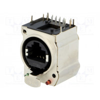 Гнездо rj45 AMPHENOL RJX8FB5HRGEB