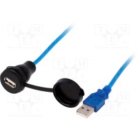 Кабель / адаптер гнездо usb a,вилка usb a ENCITECH 1310-1018-01
