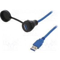 Кабель / адаптер гнездо usb a,вилка usb a ENCITECH 1310-1019-01