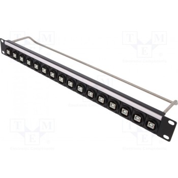 Patch panel usb b CLIFF CP30176