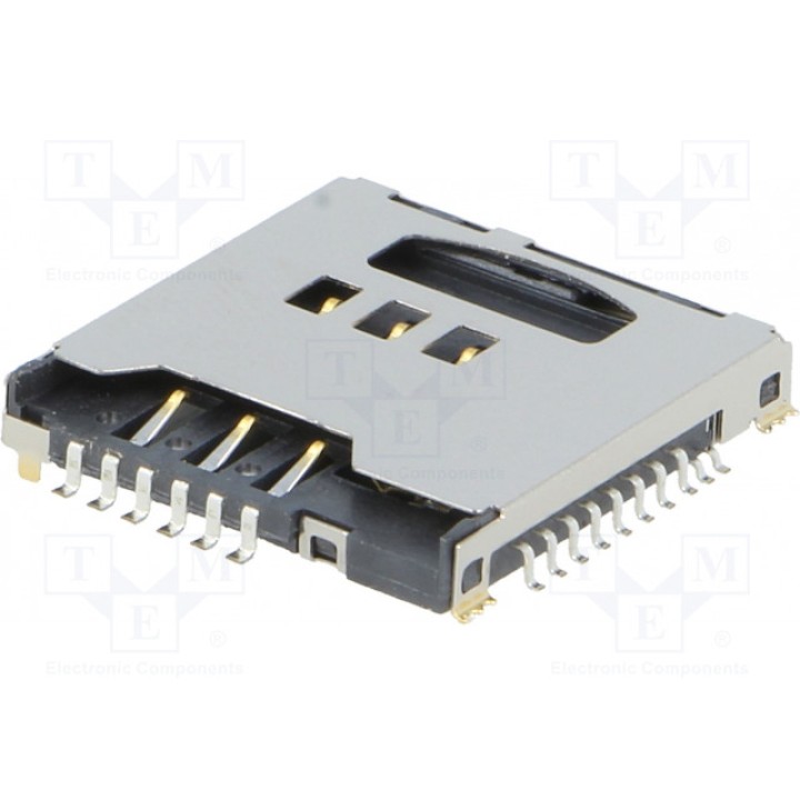 Разъем для карт памяти sd micro, sim ATTEND 112G-TA00-R (112G-TA00-R)