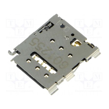 Connector for cards nano sim MOLEX 504520-0691
