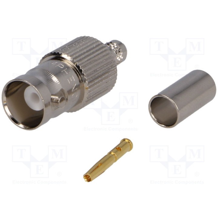 Вилка bnc AMPHENOL B6121A1-NT3G-1-50 (B6121A1NT3G150)