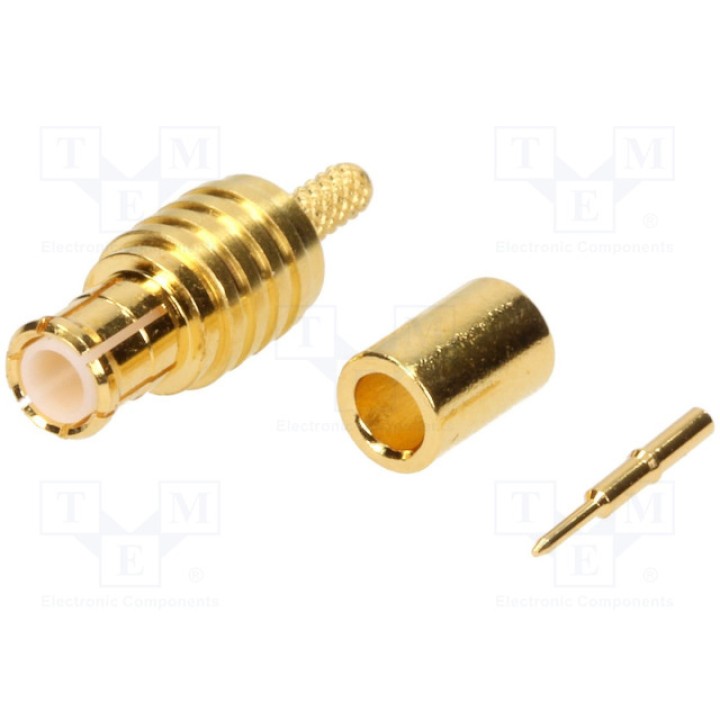 Вилка mcx AMPHENOL MCX1121A1-3GT30G-14-50 (MCX1121A13G1450)