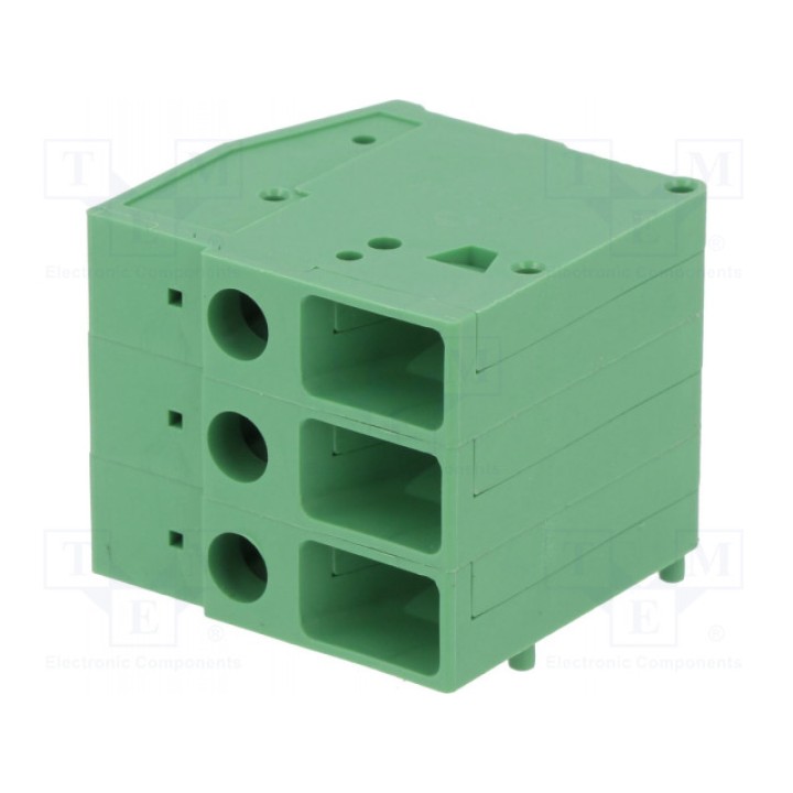 Зажимная рейка для печатных плат прямой DEGSON ELECTRONICS DG107V-7.62-03P-14-00AH (DG107V-7.62-03P)