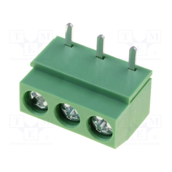 Зажимная рейка для печатных плат прямой DEGSON ELECTRONICS DG126R-5.0-03P14 (DG126R-5.0-03P14)